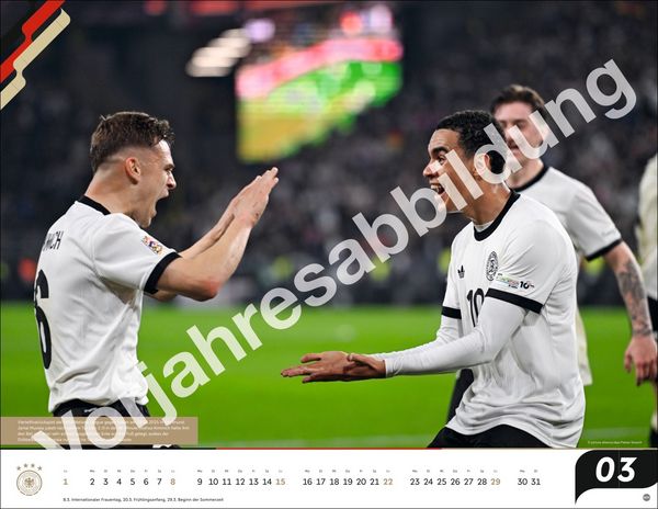 Produktbild: DFB M&auml;nner Posterkalender 2027