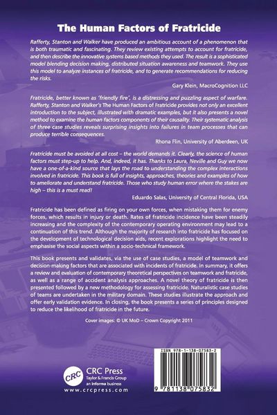 Produktbild: The Human Factors of Fratricide