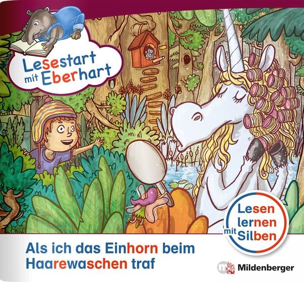Produktbild: Lesestart mit Eberhart: Als ich das Einhorn beim Haarewaschen traf