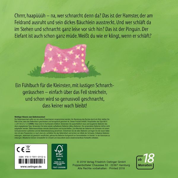 Produktbild: Streichle mich, dann schnarche ich!