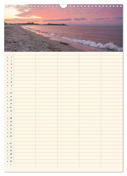 Produktbild: Mit Blick auf's Meer (Wandkalender 2026 DIN A3 hoch), CALVENDO Monatskalender