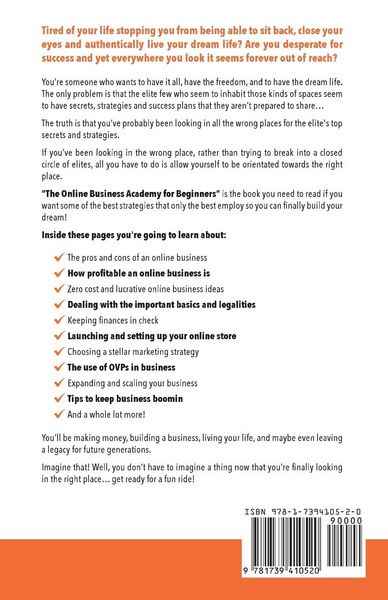 Produktbild: The Online Business Academy for Beginners