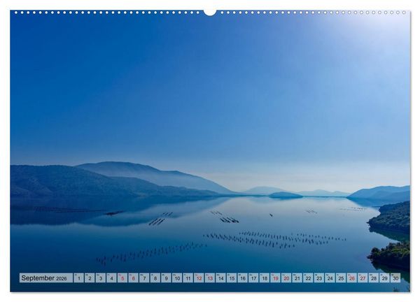 Produktbild: Albanien - Die unbekannte Sch&ouml;nheit (Wandkalender 2026 DIN A2 quer), CALVENDO Monatskalender