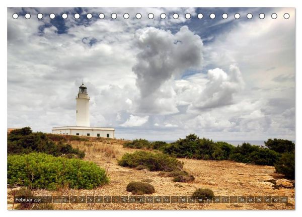 Produktbild: Formentera - Karibik im Mittelmeer (Tischkalender 2026 DIN A5 quer), CALVENDO Monatskalender