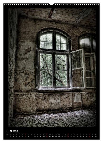 Produktbild: Lost Places Vergessene Orte (Wandkalender 2026 DIN A2 hoch), CALVENDO Monatskalender