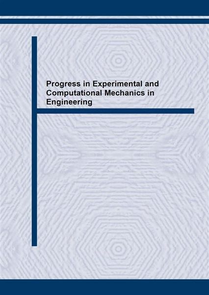 Produktbild: Progress in Experimental and Computational Mechanics in Engineering