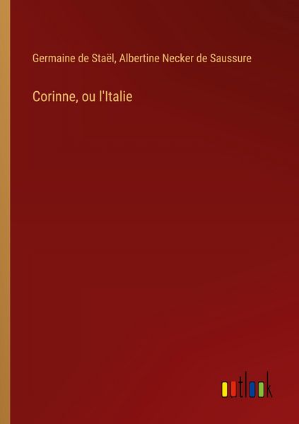 Produktbild: Corinne, ou l'Italie