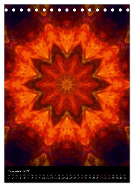 Produktbild: Mandala - Esoterik & Meditation (Tischkalender 2026 DIN A5 hoch), CALVENDO Monatskalender