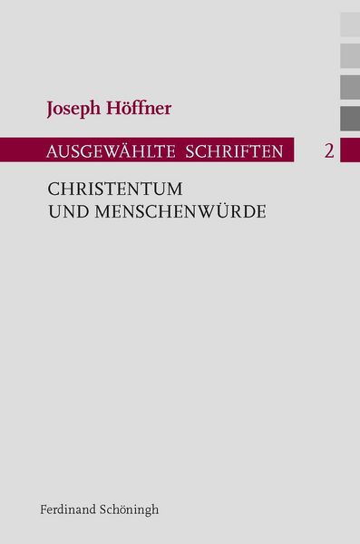 Produktbild: Christentum und Menschenw&uuml;rde