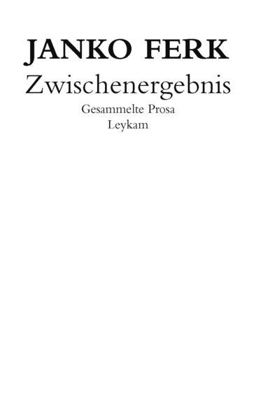 Produktbild: Zwischenergebnis