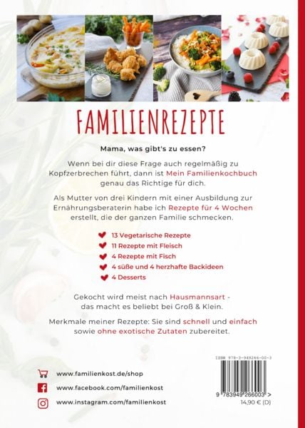 Produktbild: Mein Familienkochbuch
