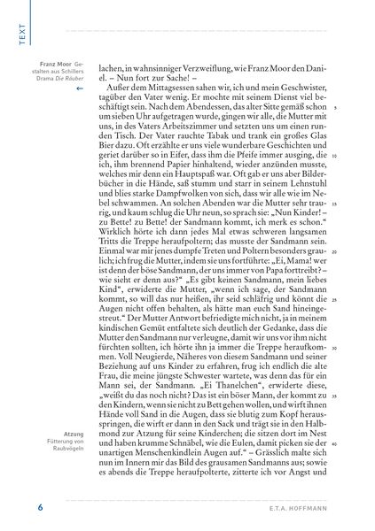 Der Sandmann Inhaltsangabe Der Sandmann - Deutsch & Literatur Schulbuch - 978-3-87291-509-2 | Thalia