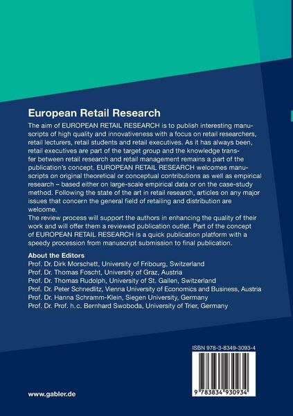 Produktbild: European Retail Research