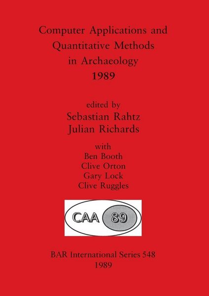 Produktbild: Computer Applications and Quantitative Methods in Archaeology 1989