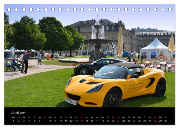 Produktbild: Baden-W&uuml;rttemberg Impressionen (Tischkalender 2026 DIN A5 quer), CALVENDO Monatskalender