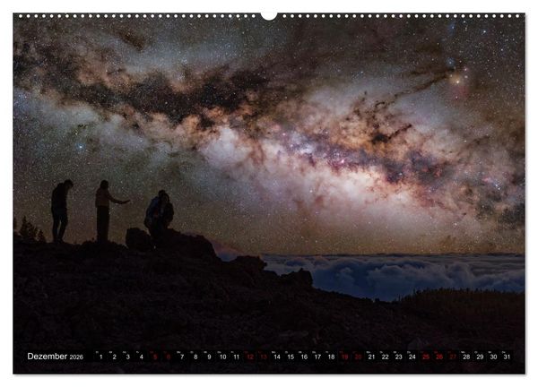 Produktbild: Deepsky Wide (Wandkalender 2026 DIN A2 quer), CALVENDO Monatskalender