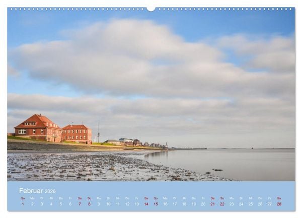 Produktbild: Wilhelmshaven - Sonne, K&uuml;ste und Meer (hochwertiger Premium Wandkalender 2026 DIN A2 quer), Kunstdruck in Hochglanz