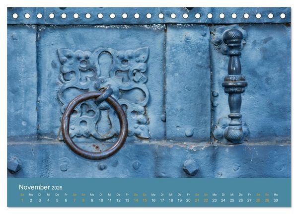 Produktbild: Anklopfen... (Tischkalender 2026 DIN A5 quer), CALVENDO Monatskalender
