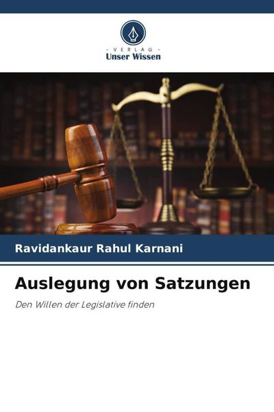 Produktbild: Auslegung von Satzungen