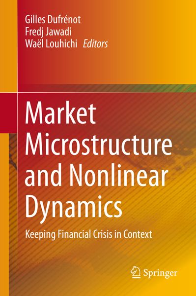 Produktbild: Market Microstructure and Nonlinear Dynamics