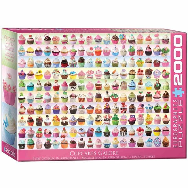 Eurographics 8220-0629 - Cupcake Schatz, Puzzle, 2.000 Teile