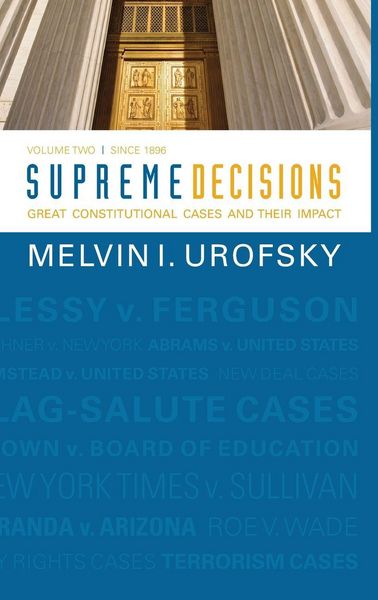 Produktbild: Supreme Decisions, Volume 2