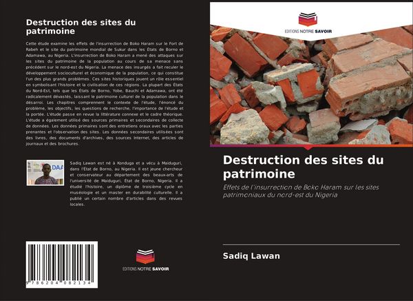 Produktbild: Destruction des sites du patrimoine