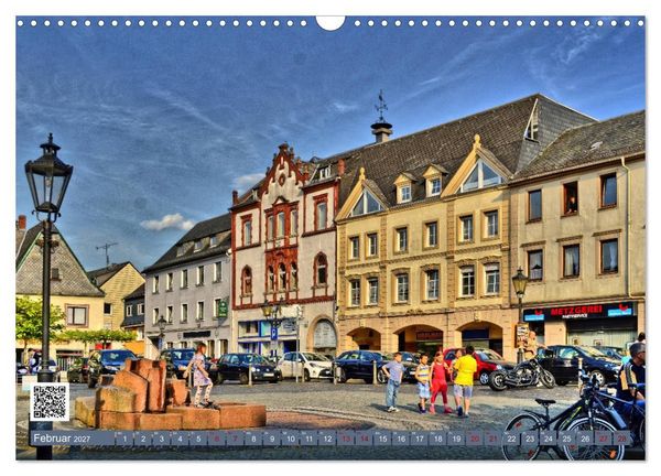 Produktbild: Kirchberg Hunsr&uuml;ck Impressionen (Wandkalender 2027 DIN A3 quer), CALVENDO Monatskalender