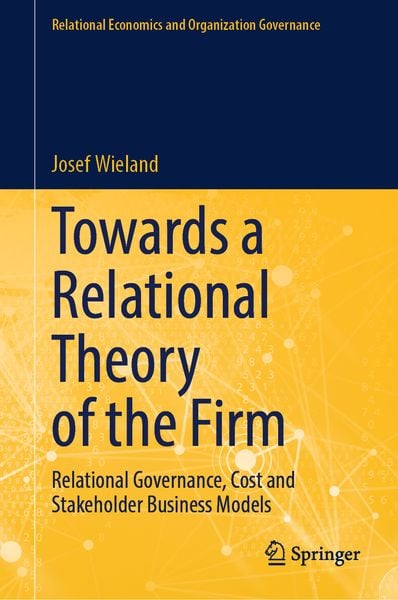 Produktbild: Towards a Relational Theory of the Firm