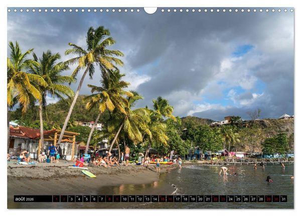 Produktbild: Guadeloupe (Calendrier mural 2026 DIN A3 vertical), CALVENDO calendrier mensuel