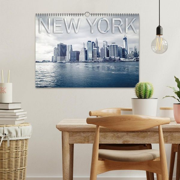 Produktbild: New York (Wandkalender 2026 DIN A3 quer), CALVENDO Monatskalender