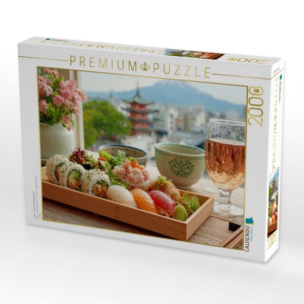 Produktbild: CALVENDO Puzzle Sushi - Genuss ohnegleichen | 2000 Teile Lege-Gr&ouml;&szlig;e 90x67cm Foto-Puzzle f&uuml;r gl&uuml;ckliche Stunden