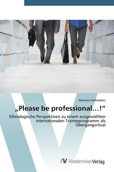 Produktbild: "Please be professional...!"