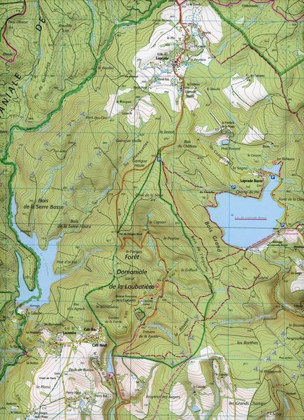 Produktbild: Montagne Noire (Ouest).Revel Labrugui&egrave;re.PNR Haut Languedoc