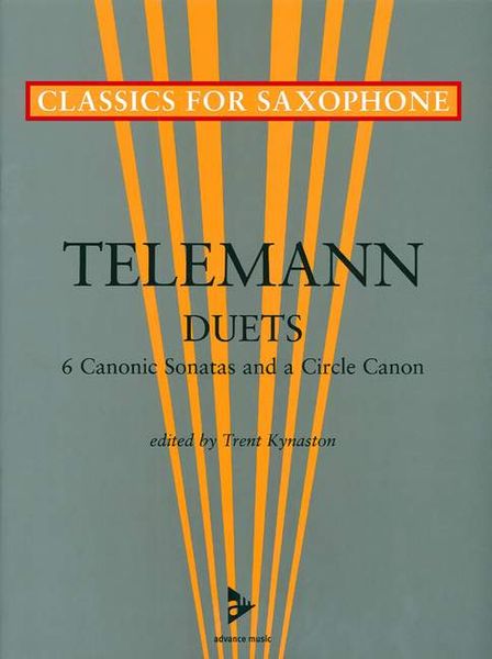 Produktbild: Six Canonic Sonatas and a Circle Canon