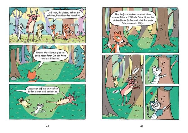 Produktbild: Mein Abenteuercomic - Mops und K&auml;tt entdecken den Wald