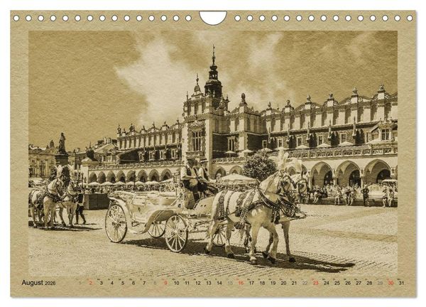 Produktbild: Polen &ndash; Ein Kalender im Zeitungsstil (Wandkalender 2026 DIN A4 quer), CALVENDO Monatskalender