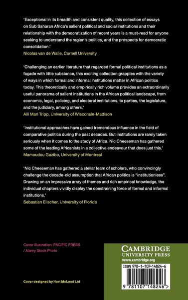Produktbild: Institutions and Democracy in Africa