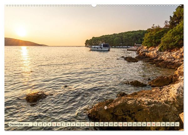 Produktbild: Lo&scaron;inj - Inselzauber in der Adria (hochwertiger Premium Wandkalender 2026 DIN A2 quer), Kunstdruck in Hochglanz