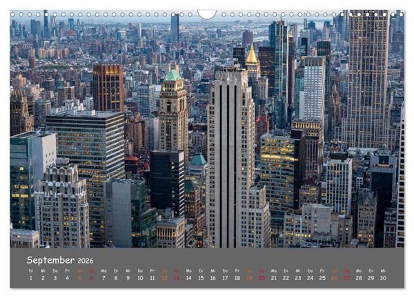 Produktbild: Faszination New York (Wandkalender 2026 DIN A3 quer), CALVENDO Monatskalender