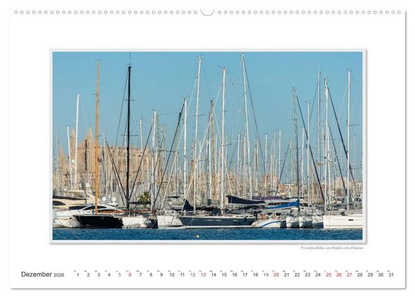 Produktbild: Emotionale Momente: Palma de Mallorca (Wandkalender 2026 DIN A2 quer), CALVENDO Monatskalender