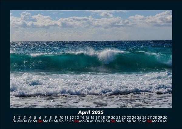 Produktbild: Meereslandschaft 2025 Fotokalender DIN A5