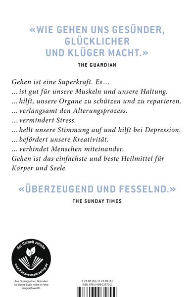 Produktbild: Das Gl&uuml;ck des Gehens