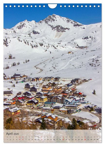 Produktbild: Es gr&uuml;&szlig;t Obertauern (Wandkalender 2026 DIN A4 hoch), CALVENDO Monatskalender
