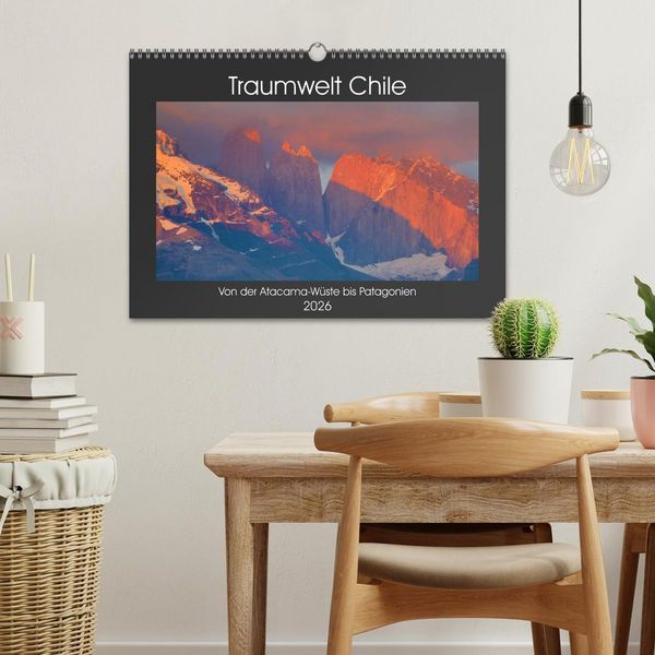 Produktbild: Traumwelt Chile (Wandkalender 2026 DIN A3 quer), CALVENDO Monatskalender
