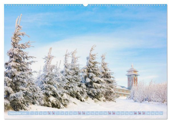 Produktbild: Vom Gebirge bis zum Meer, Alpen/Erzgebirge - Mitteldeutschland - K&uuml;ste (Wandkalender 2026 DIN A2 quer), CALVENDO Monatskalender