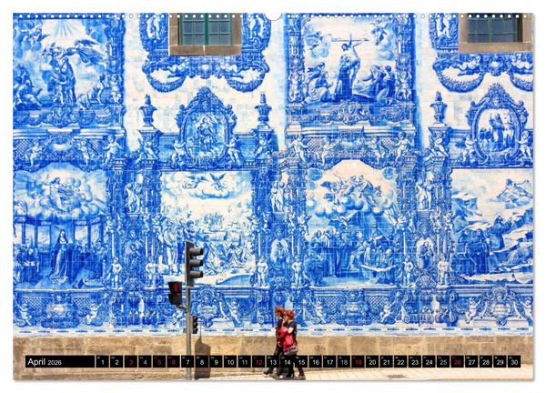 Produktbild: Porto - Die Handelsstadt am Douro (hochwertiger Premium Wandkalender 2026 DIN A2 quer), Kunstdruck in Hochglanz