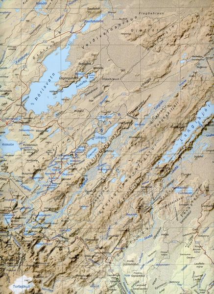 Produktbild: Sudurland South Iceland Map 1: 200 000: Regional map 9