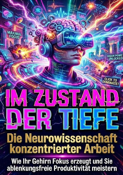 Produktbild: Im Zustand der Tiefe: Die Neurowissenschaft konzentrierter Arbeit