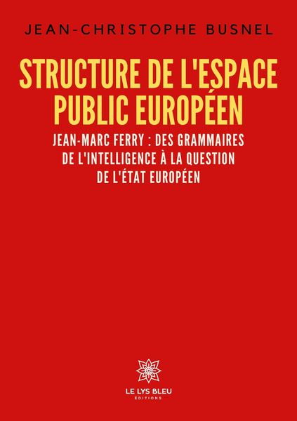 Produktbild: Structure de l'espace public europ&eacute;en